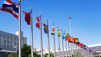 флаги, фото - Новости Zakon.kz от 09.05.2022 21:53