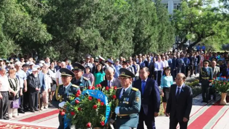 В Жамбылской области состоялся митинг посвященный Дню памяти жертв политических репрессий