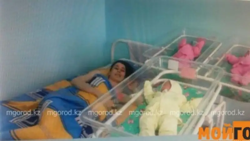 В Уральске родилась тройня