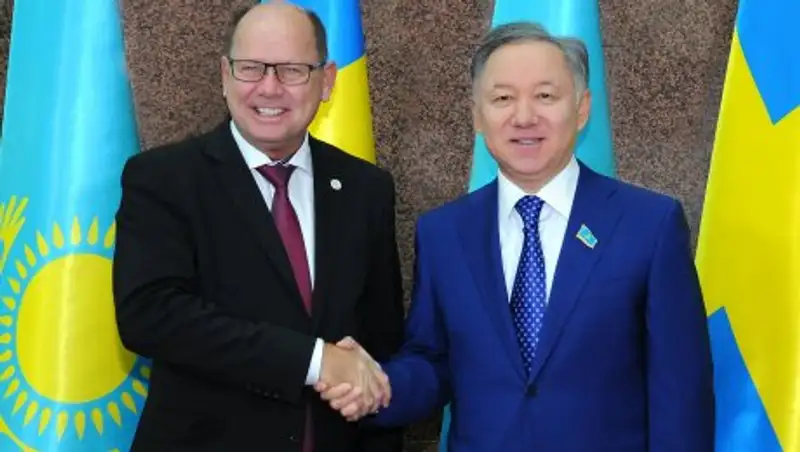 Нигматулин и Спикер Парламента Швеции высказались за развитие межпарламентского сотрудничества