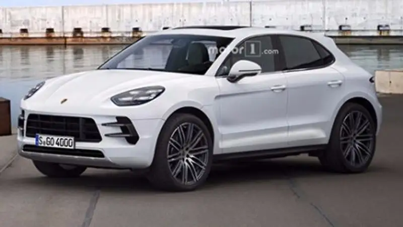 Новый кроссовер Porsche показался на рендерах
