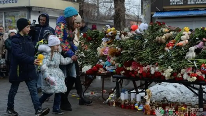 Начало пожара в ТЦ Кемерово попало на видео
