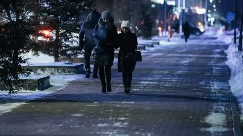 До 38 градусов мороза: прогноз погоды в Казахстане на выходные