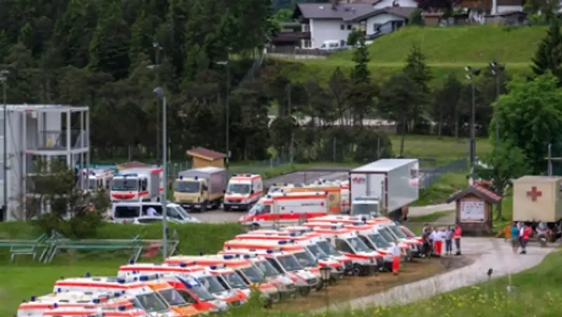 Молния ранила 16 германских военнослужащих в Альпах