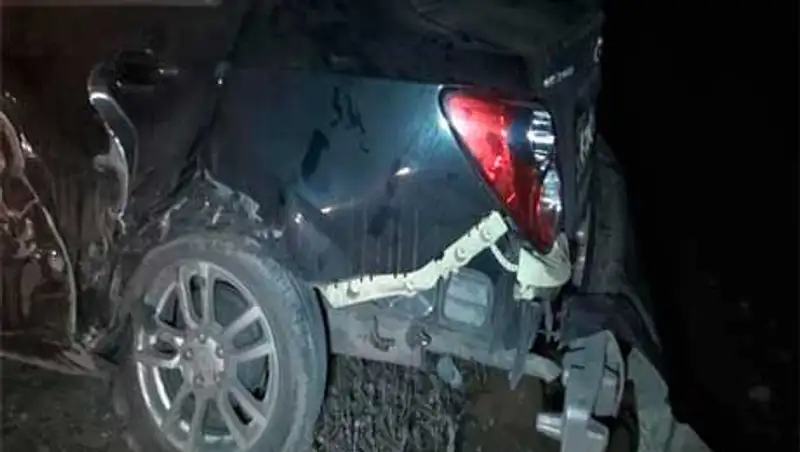 Под Алматы Ауди врезалась в две машины, есть пострадавшие