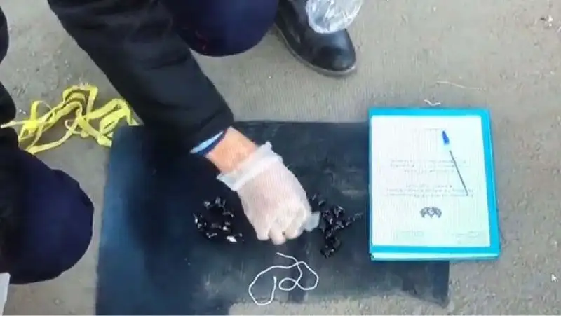 Крупную партию “синтетики” изъяли в Кокшетау