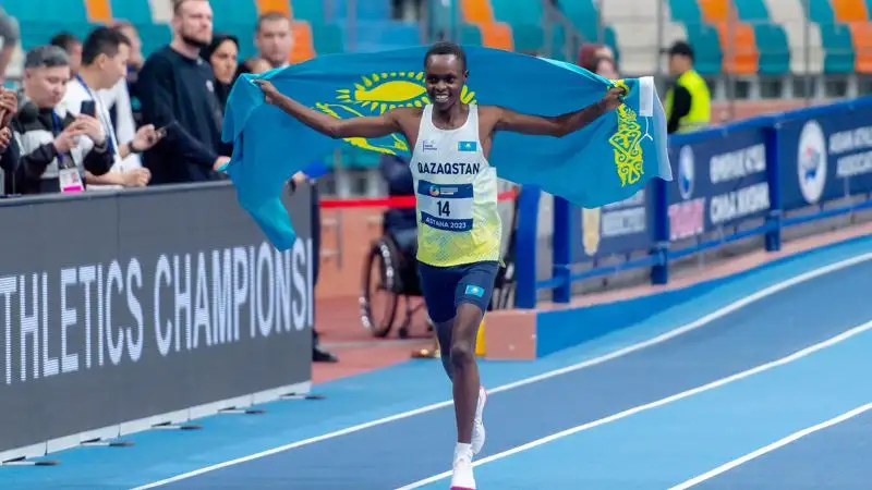 Казахстан завоевал первую медаль на ЧА по легкой атлетике