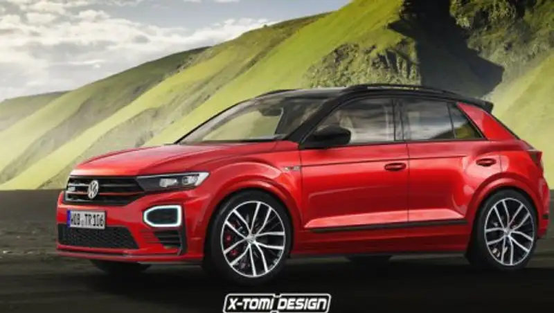 Спортивный кроссовер VW T-Roc GTI: первые изображения