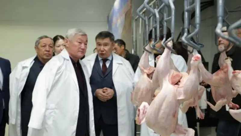 В Актюбинской области запущен новый цех по забою птицы