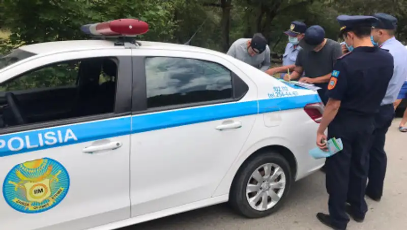 За разжигание костров в Иле-Алатауском нацпарке выписано штрафов на 277 тысяч тенге