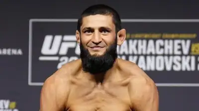 Хамзат Чимаев одержал победу над Камару Усманом, фото - Новости Zakon.kz от 22.10.2023 02:03