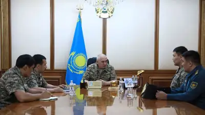 Министр обороны поздравил чемпиона "Қазақстан Барысы-2023", фото - Новости Zakon.kz от 03.07.2023 16:16