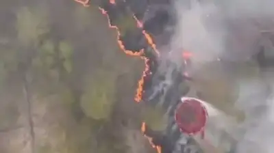 пожар, фото - Новости Zakon.kz от 09.06.2023 23:27