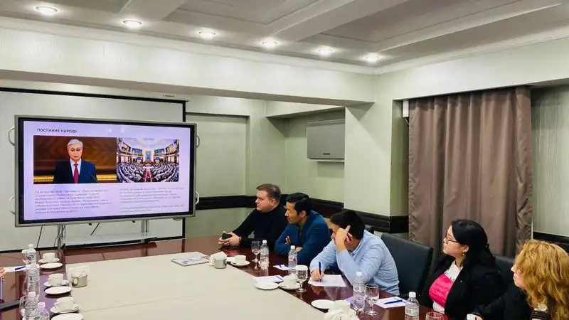 Молодые эксперты обсудили Послание президента Казахстана