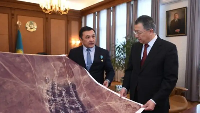 Аким ЮКО встретился с космонавтом Айдыном Аимбетовым