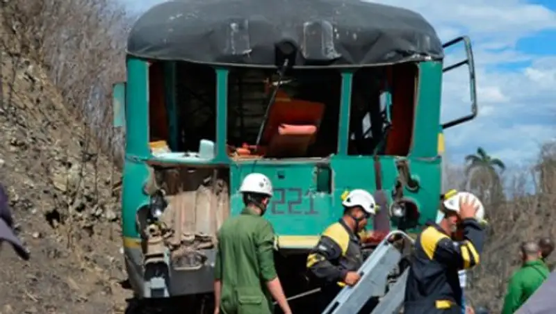 На Кубе при столкновении поездов пострадали 50 человек