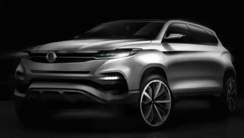 SsangYong показал внешность Rexton нового поколения