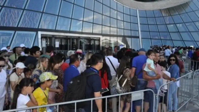 В Астане зарегистрирован полумиллионный посетитель выставки ЭКСПО-2017