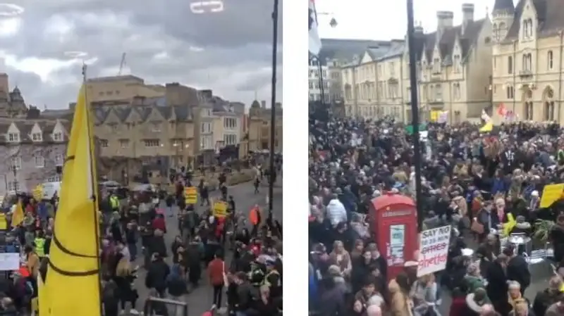 В Великобритании люди бастуют против введения "15-минутных городов"