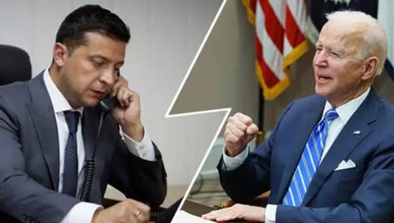 Байден и Зеленский обсудили борьбу с "российской агрессией"