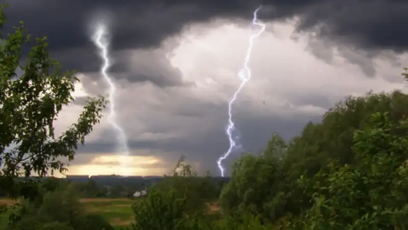 Штормовое предупреждение объявлено в четырех регионах Казахстана