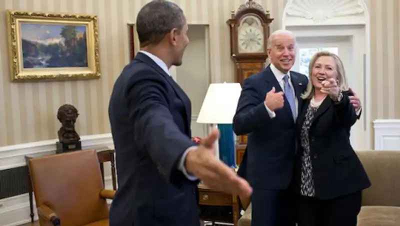 Обама, Клинтон и Сандерс поддержали Байдена на президентских выборах