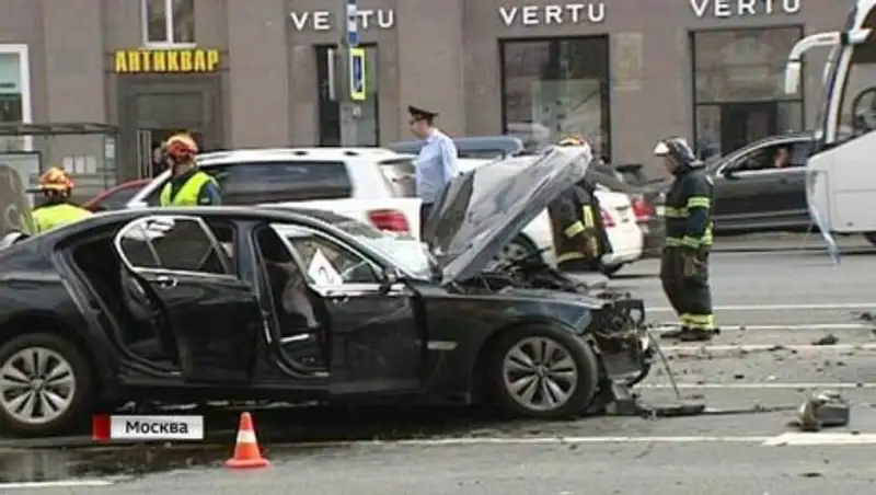 Водитель Путина погиб в «лобовом» ДТП в Москве