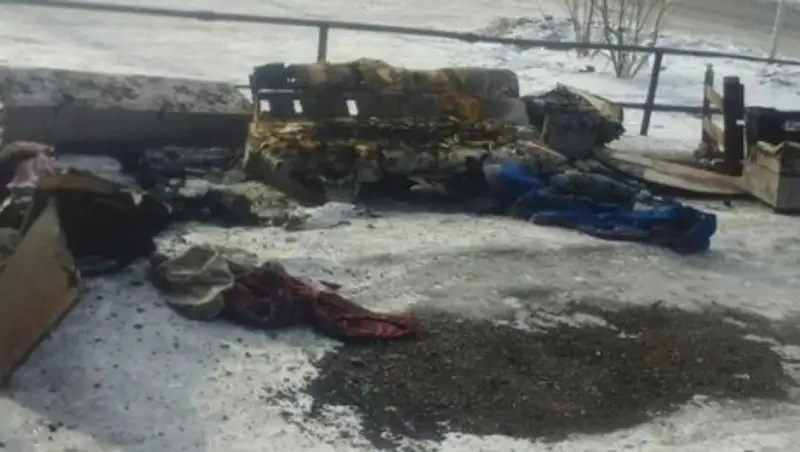 &#1178;ара&#1171;андыда &#1257;ртке оран&#1171;ан п&#1241;терден екі баланы&#1187; м&#1241;йіті табылды