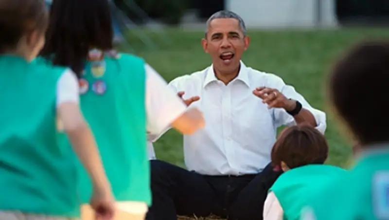 Обама поучаствует в телешоу на выживание