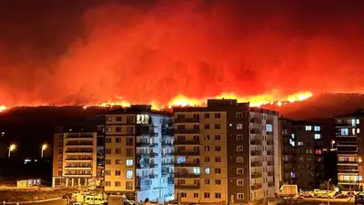 пожар в Турции