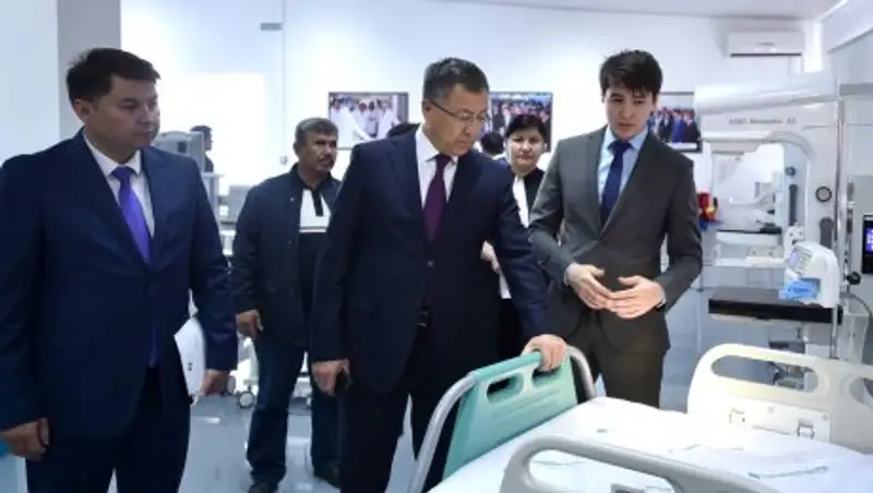 Аким ЮКО ознакомился с работой ТОО «Казмедприбор»