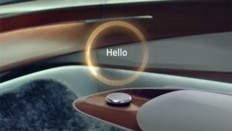 Электроседан VW получил голографическое управление