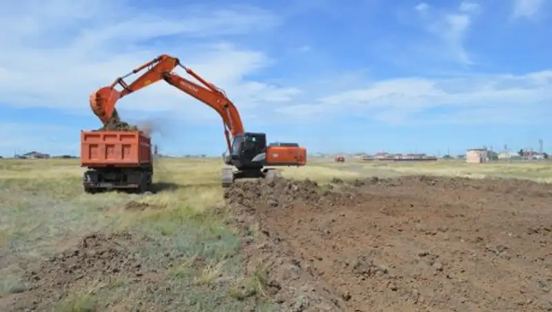 В Акмолинской области начали строительство домов для пострадавших от паводков