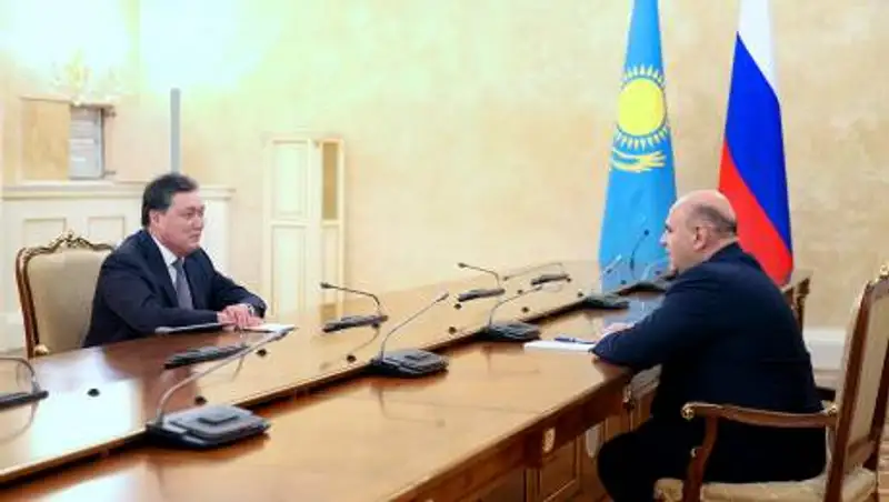 Мамин провел встречу с Мишустиным