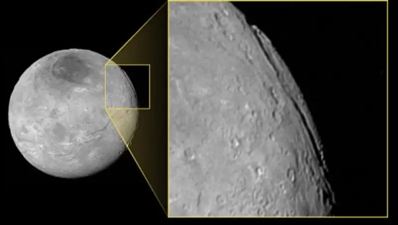 Найден самый глубокий каньон в Солнечной системе