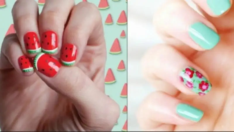 35 крутых идей для летнего маникюра