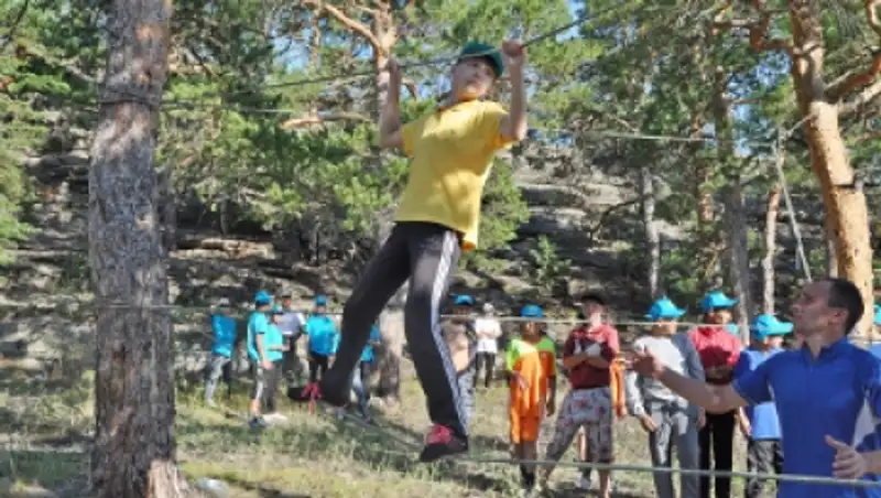 Павлодарские школьники провели туристический слет «Моя Родина - Казахстан!»