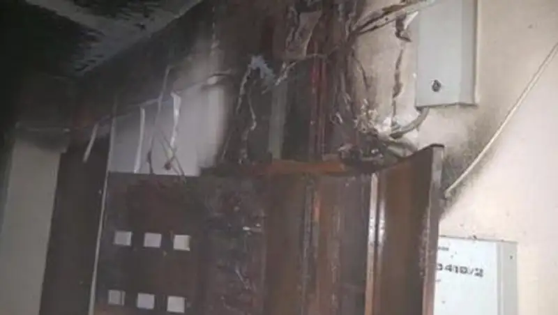 На левобережье Астаны горела новостройка