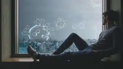 самоизоляция, фото - Новости Zakon.kz от 28.12.2021 06:33