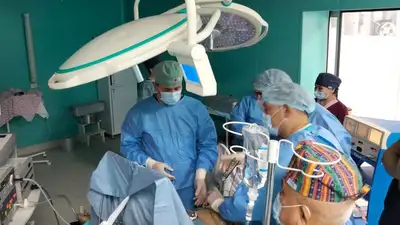 Врачи президентских клиник лечат пациентов Шымкента, фото - Новости Zakon.kz от 22.02.2023 11:52