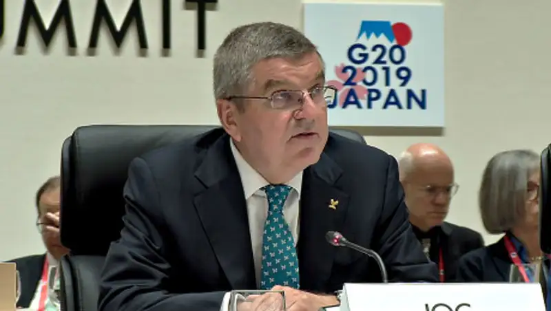 Бах обратился к лидерам G20