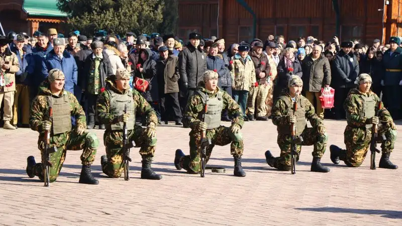 В Алматы почтили память воинов-афганцев, фото - Новости Zakon.kz от 15.02.2023 16:20