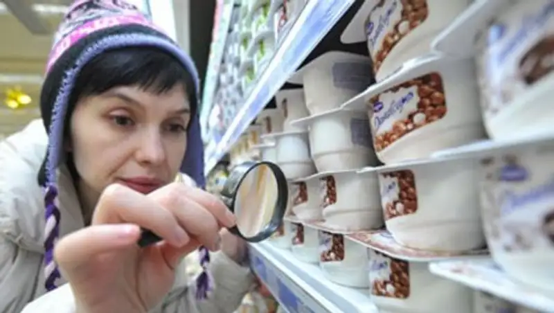 В Алматинской области продавались продукты с неправильной маркировкой