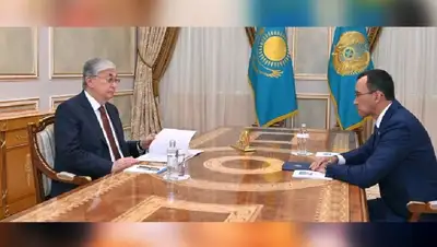 Акорда, Токаев, Ашимбаев, встреча, фото - Новости Zakon.kz от 19.05.2022 12:12