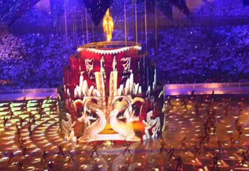 В Астане состоялось открытие 7-х зимних Азиатских игр (ФОТО), фото - Новости Zakon.kz от 31.01.2011 14:51