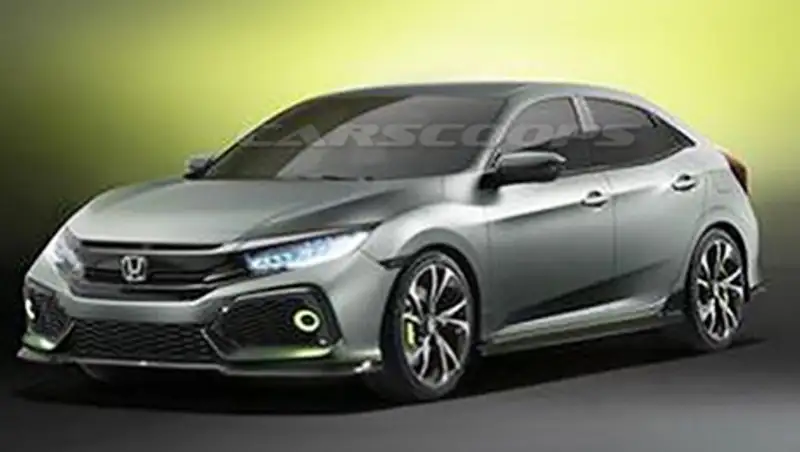 В Сеть «утек» прототип хэтчбека Honda Civic