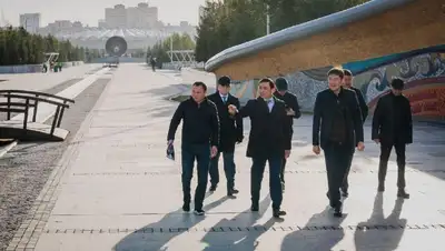 благоустройство в столице, фото - Новости Zakon.kz от 27.04.2022 15:55