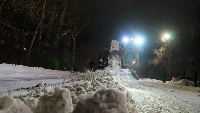 Гололед, туман и метель ожидаются в Казахстане