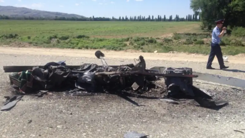 Причиной крушения вертолета в Алматинской области стала ошибка пилота