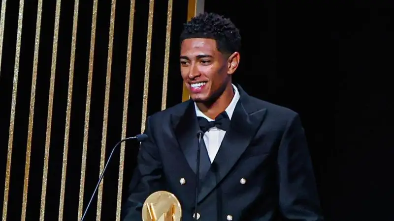 Беллингем признан лучшим молодым футболистом 2023 года